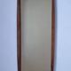 Midcentury Long Teak Wall Mirror, Denmark, 1960s