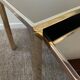 Series of 3 Belgo Chrom trundle tables from the 70s