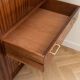 Vintage 1950s wooden secretary cabinet