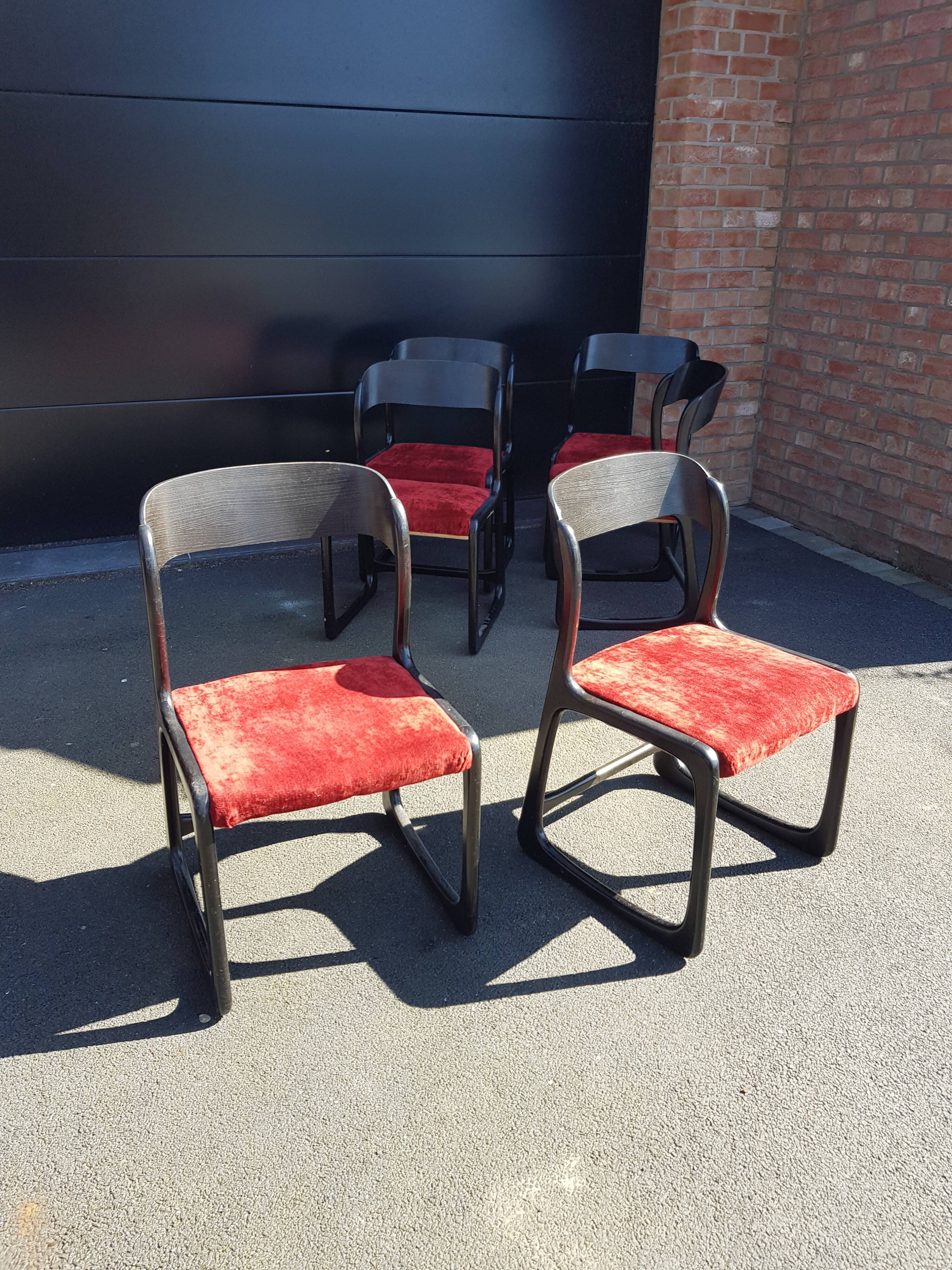 Baumann sled chairs