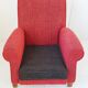 Fauteuil club en laine 1950