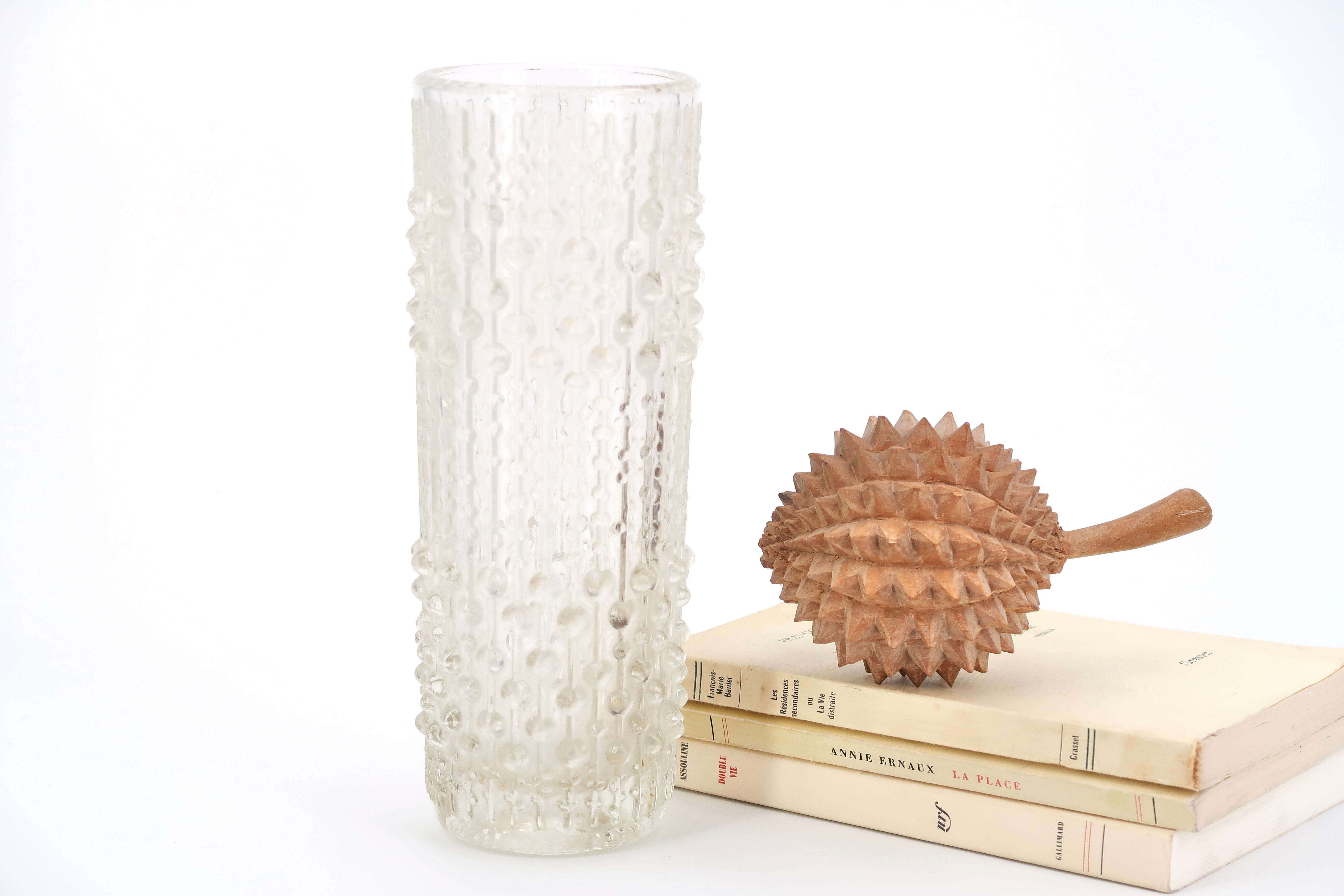 Durian wooden paperweight, 70s