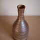 Vase en grès de l'abbaye de Fontgombault, vase décoratif, pot à fleurs, collection, 70's