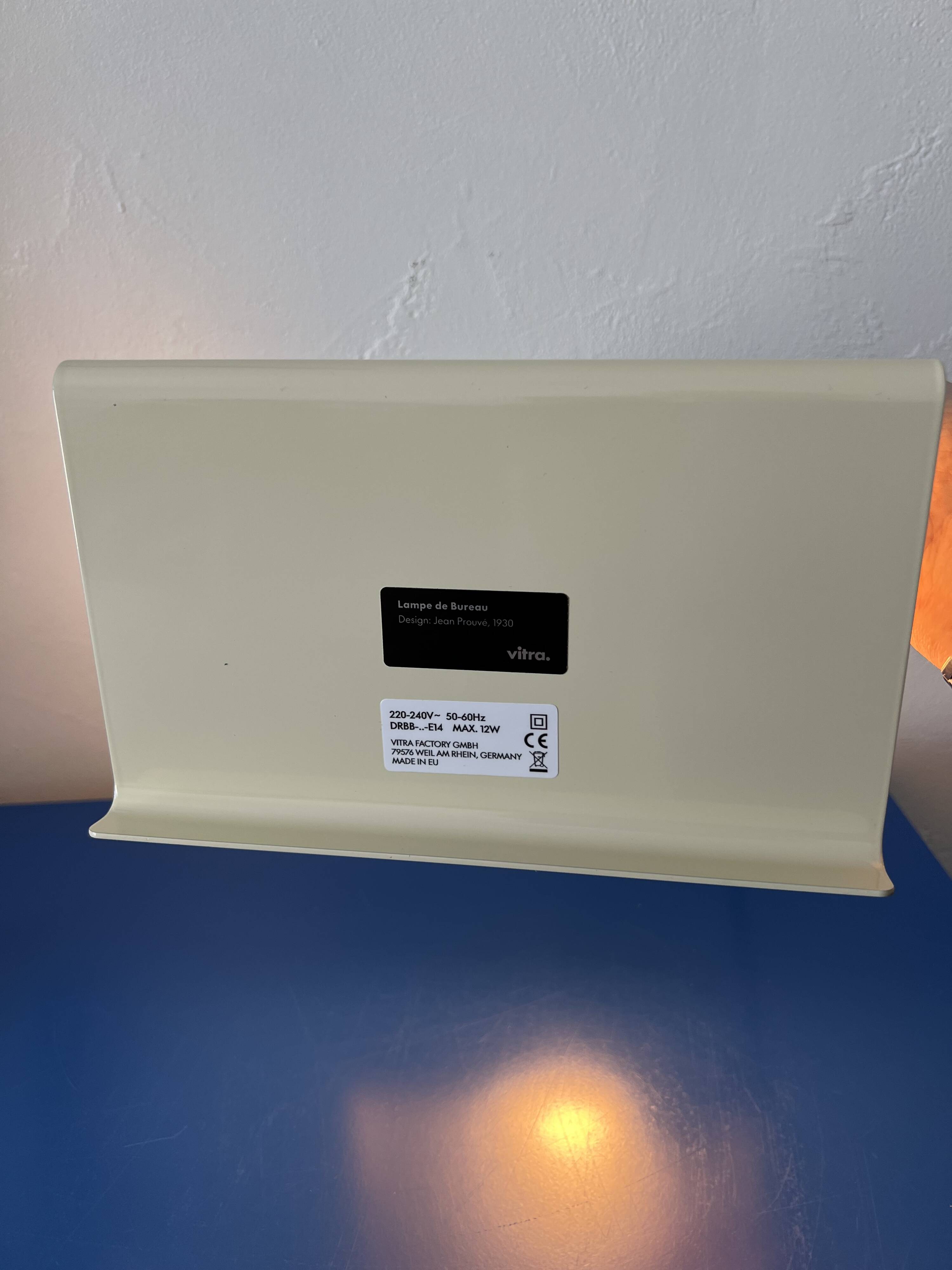 Jean Prouve Vitra desk lamp Prouvé Perriand