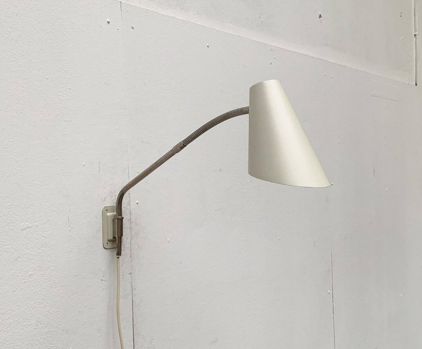 Mid-century German wall sconces by Kaiser Leuchten, set of 2.