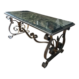 Ancienne table basse marbre