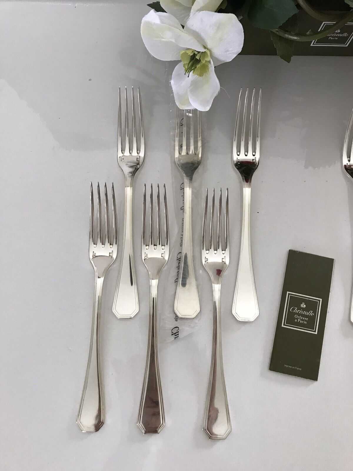 Christofle forks america