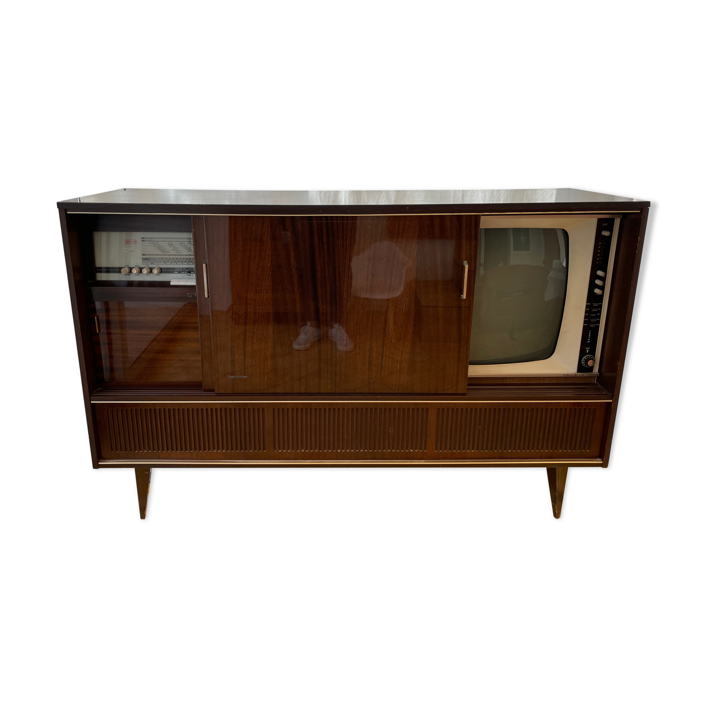 Meuble Hifi -Vidéo Vintage Impérial
