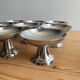 Vintage stainless steel ice cream scoops