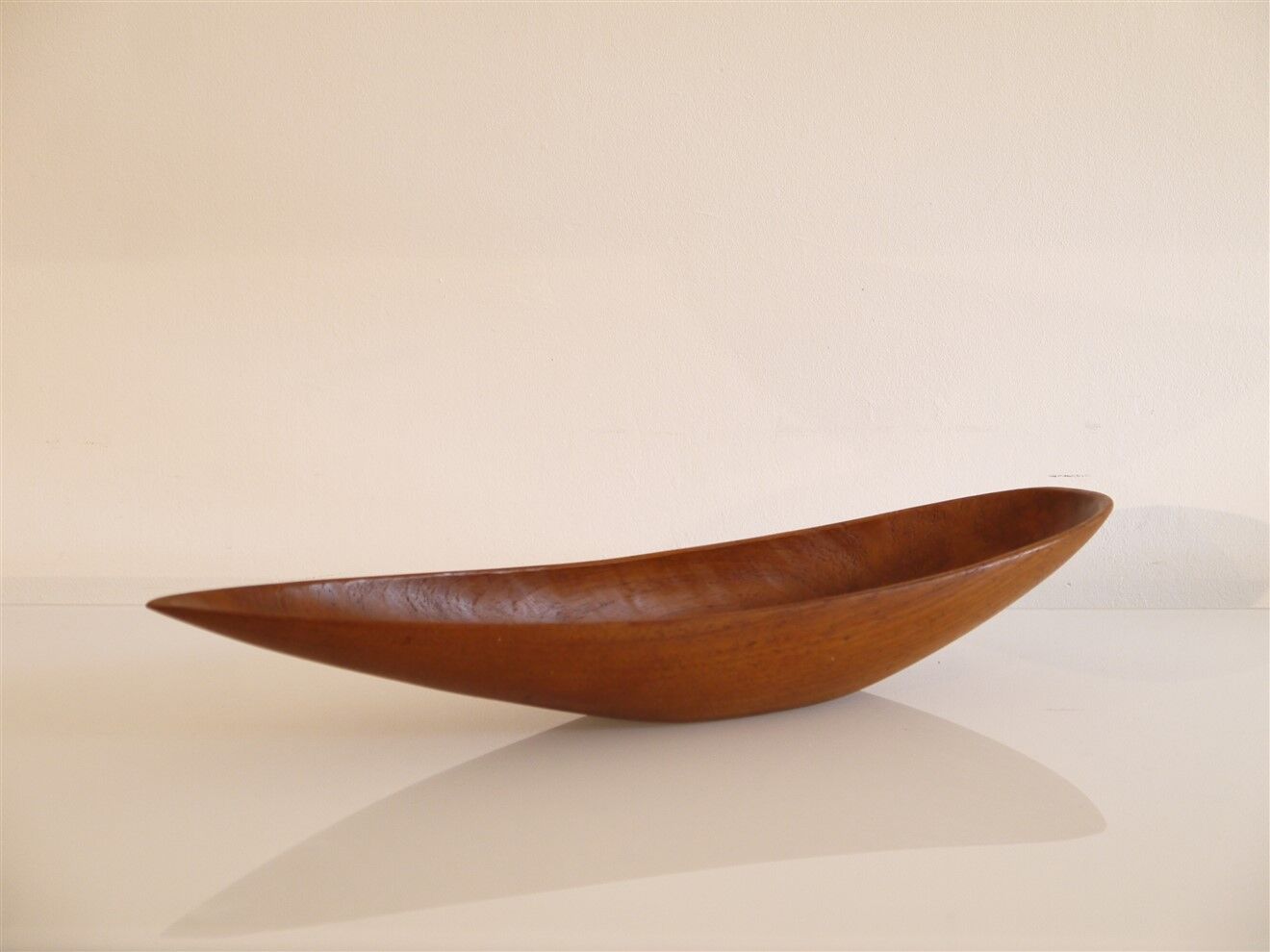 Cut, empty teak pocket of stig sandqvist 1960