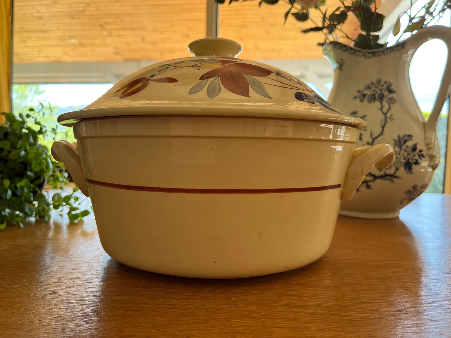 Digoin earthenware tureen