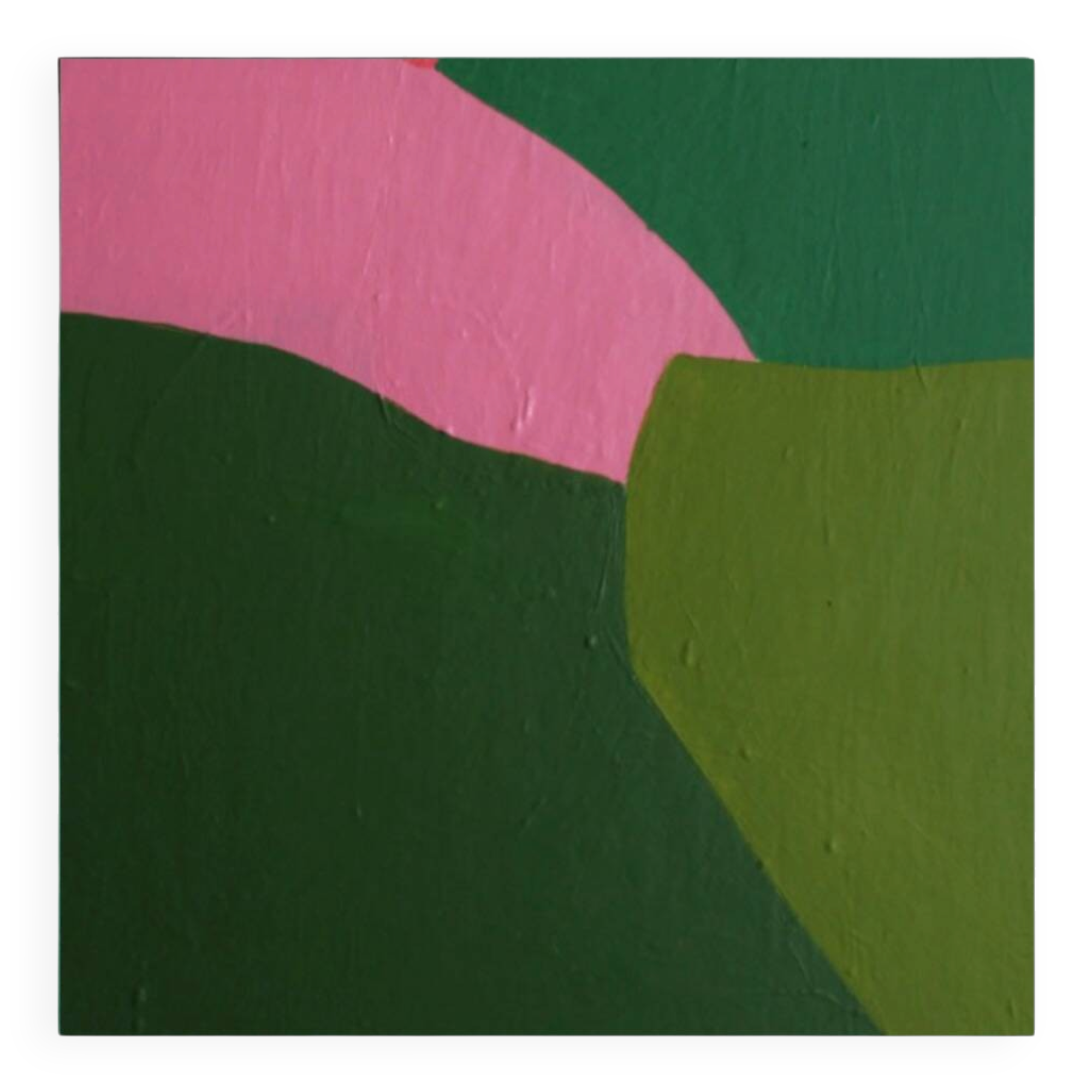 Colourful abstract on canvas 'catch a glimpse of the field'