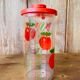 Henkel vintage apple glass jar set
