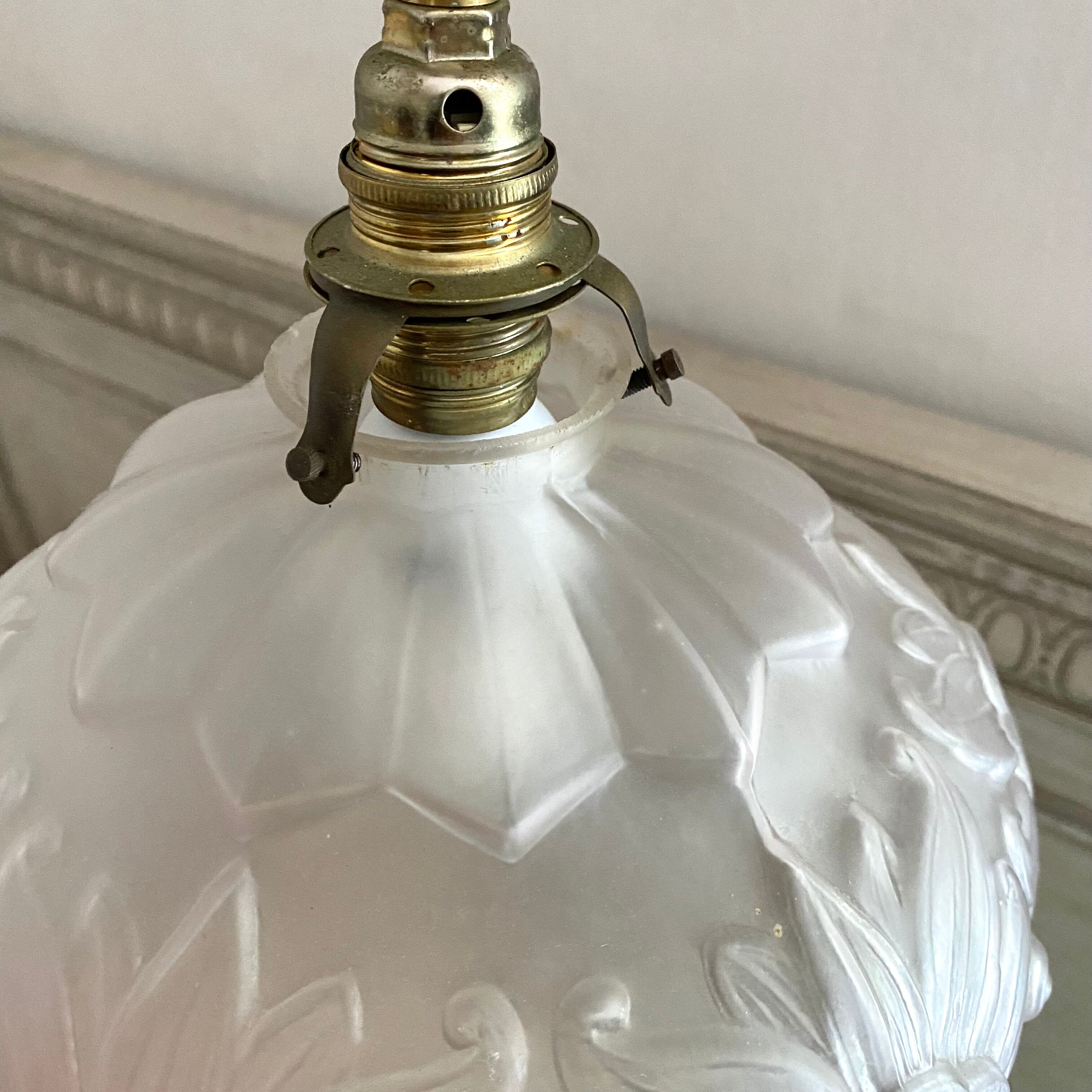 Art deco pendant lamp