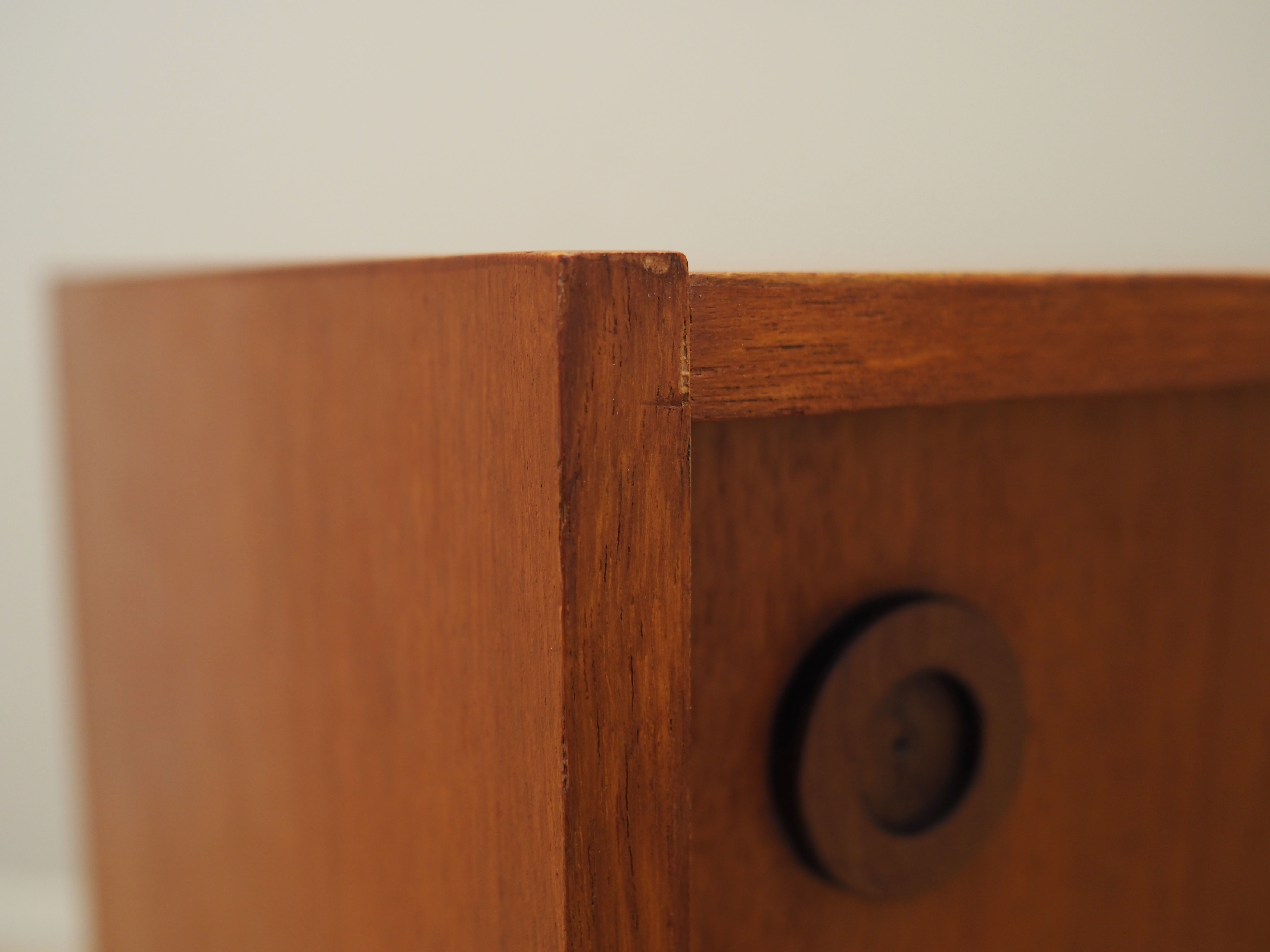 Teak cabinet, Danish design, 1970s, production: Denmark