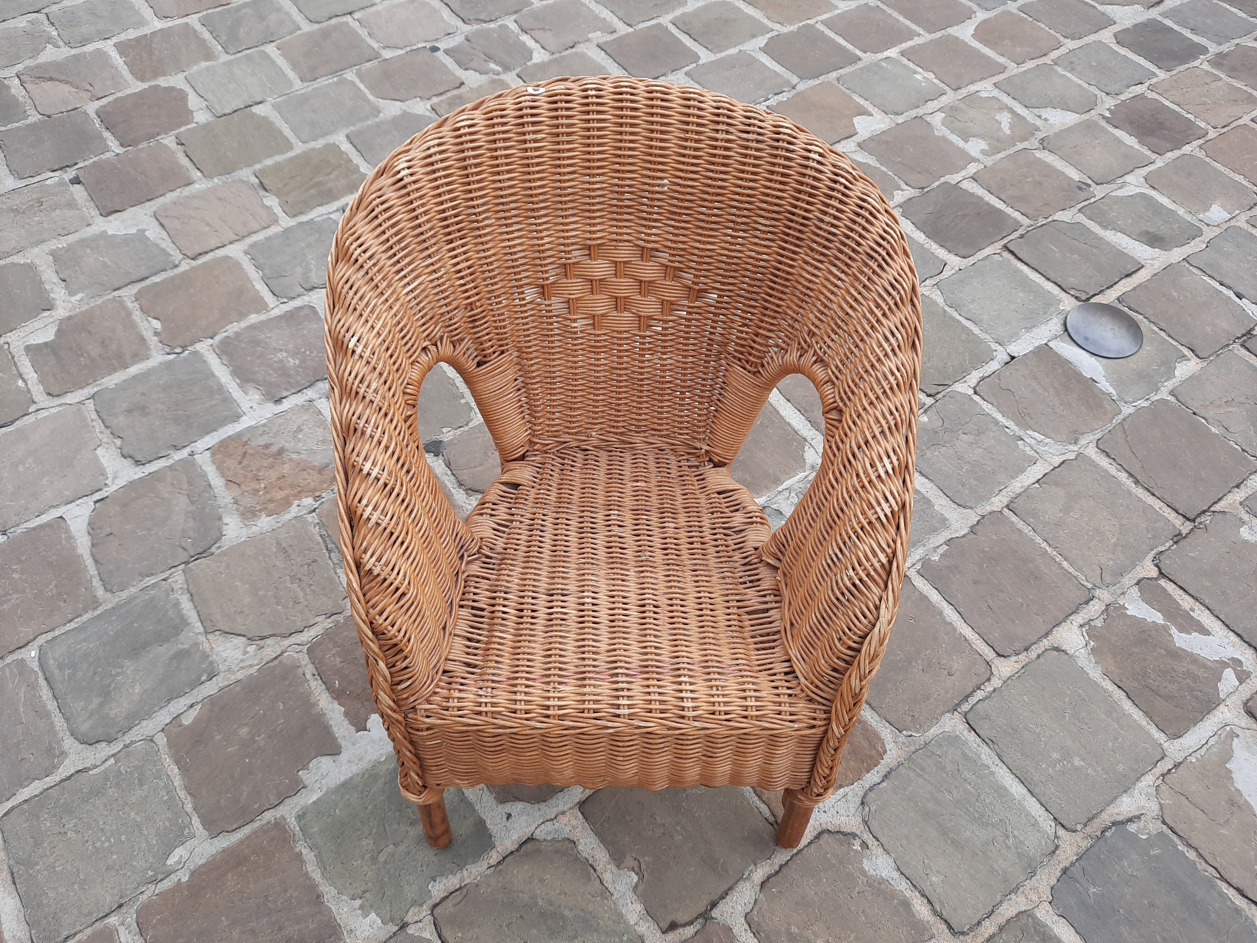 Child rattan chair