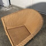 Rattan armchair