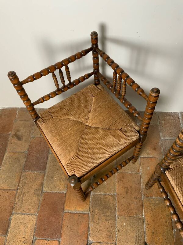 Paire de chaises « coin du feu »