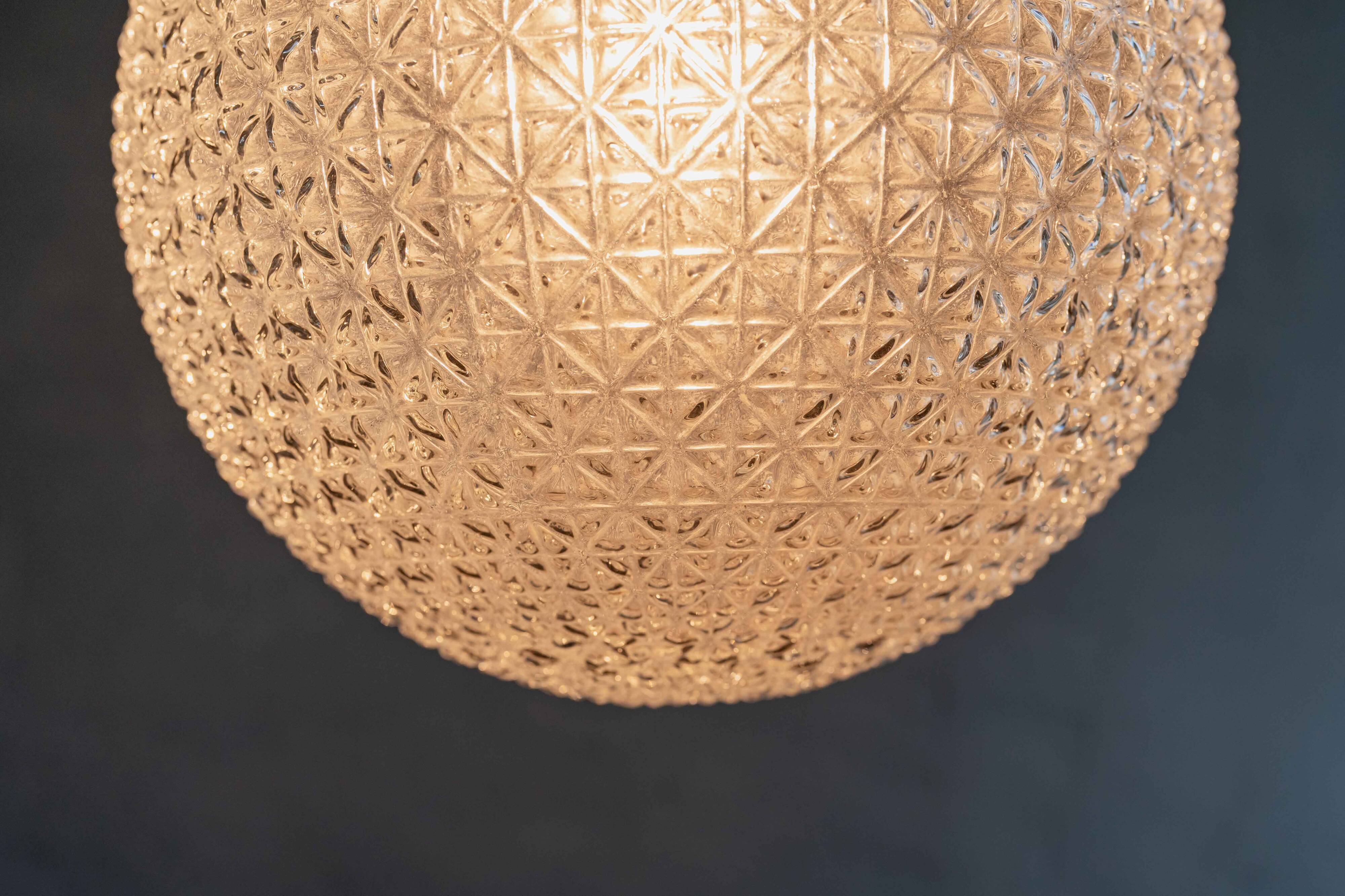 Vintage Czechoslovak Hanging Lamp, 1970s