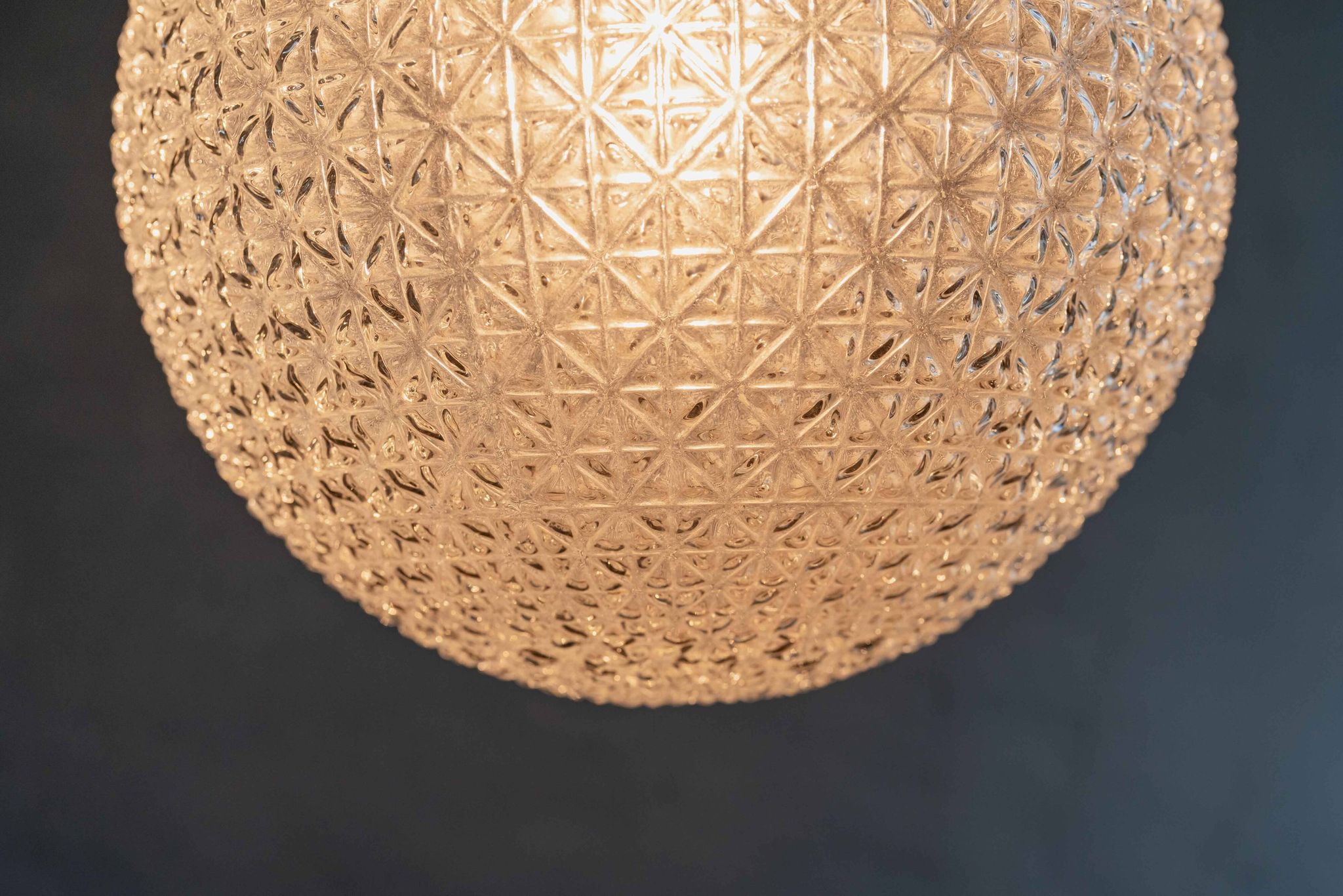 Vintage Czechoslovak Hanging Lamp, 1970s