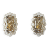Applique bulle moderne du milieu du siècle par Helena Tynell, années 1960, ensemble de 2
