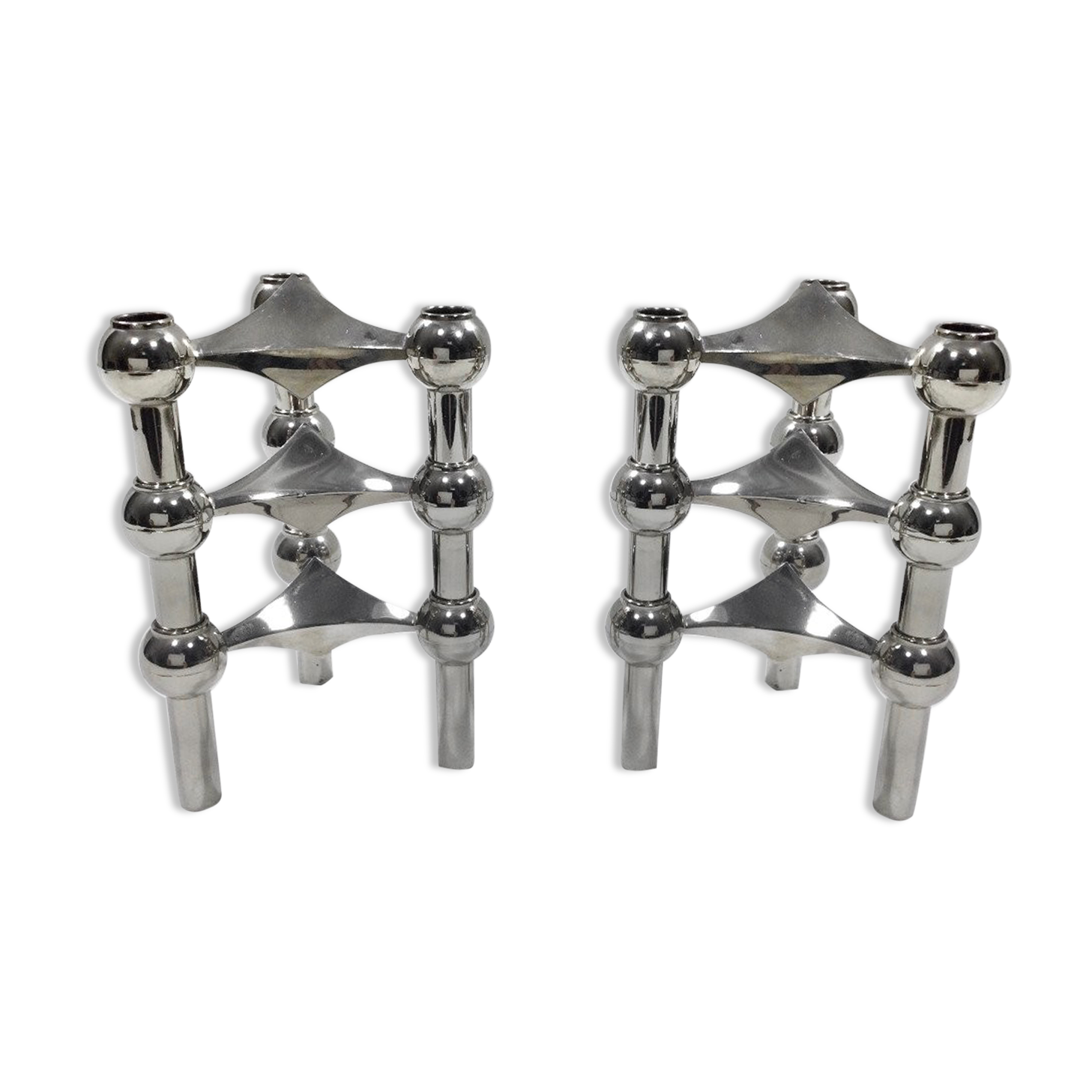 Hans Nagel And Werner Stoff - 6 Stackable Candle holdersflag