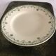 Dish on piedouche earthenware, vintage BHV crockery