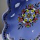 Vintage Longwy earthenware and enamel bowl/emptying cup, Chârtres model