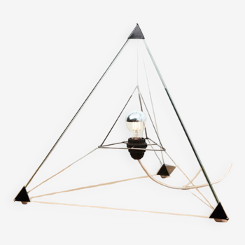 Lampe Tetrahedron par Frans van Nieuwenborg pour Indoor 1979