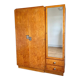 Art deco veneer cabinet