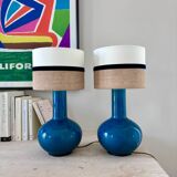 Pair of "Boule" lamps in porcelain - 1970.