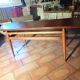 Table basse teck Vintage scandinave relevable