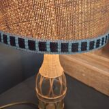 Rattan lamp 1970