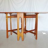 Scandinavian teak folding table
