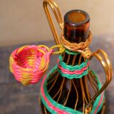 Vintage "scoubidou" bottle