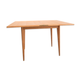 Wallet table with compass feet