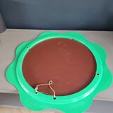 Plastic flower mirror by Finnish designer Makisen Kuvastin