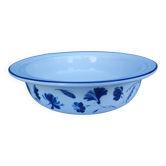 Old Villeroy & Boch hollow dish, blue floral pattern