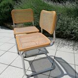 Duo of chairs by Marcel Breuer