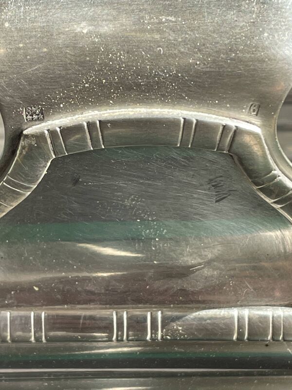 Pince à asperges – Métal argenté – Saglier frères et Cie