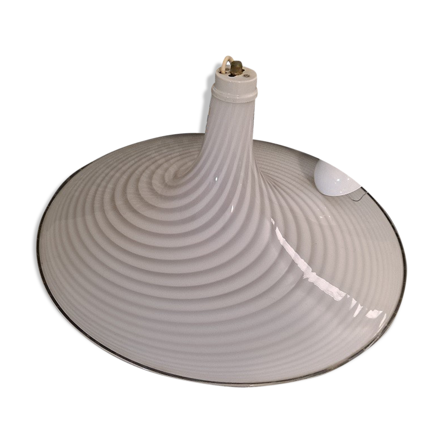XLarge Murano Swirl Glass Pendant
