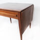 Side table with extensions in teak of Danish design by Silkeborg Furniture, 1960s