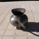 Fine pewter milk jug