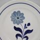 Lot de 4 assiettes plates 1006 faïenceries de Givors