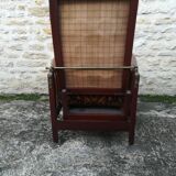 Fauteuil Morris repose pieds rétractable