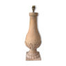 Terracotta baluster lamp