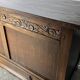 Early 20th Century Oak Blanket Box Mule Chest with Drawer Jacobean Style