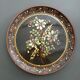 Plat décor floral