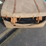 Old travel trunk