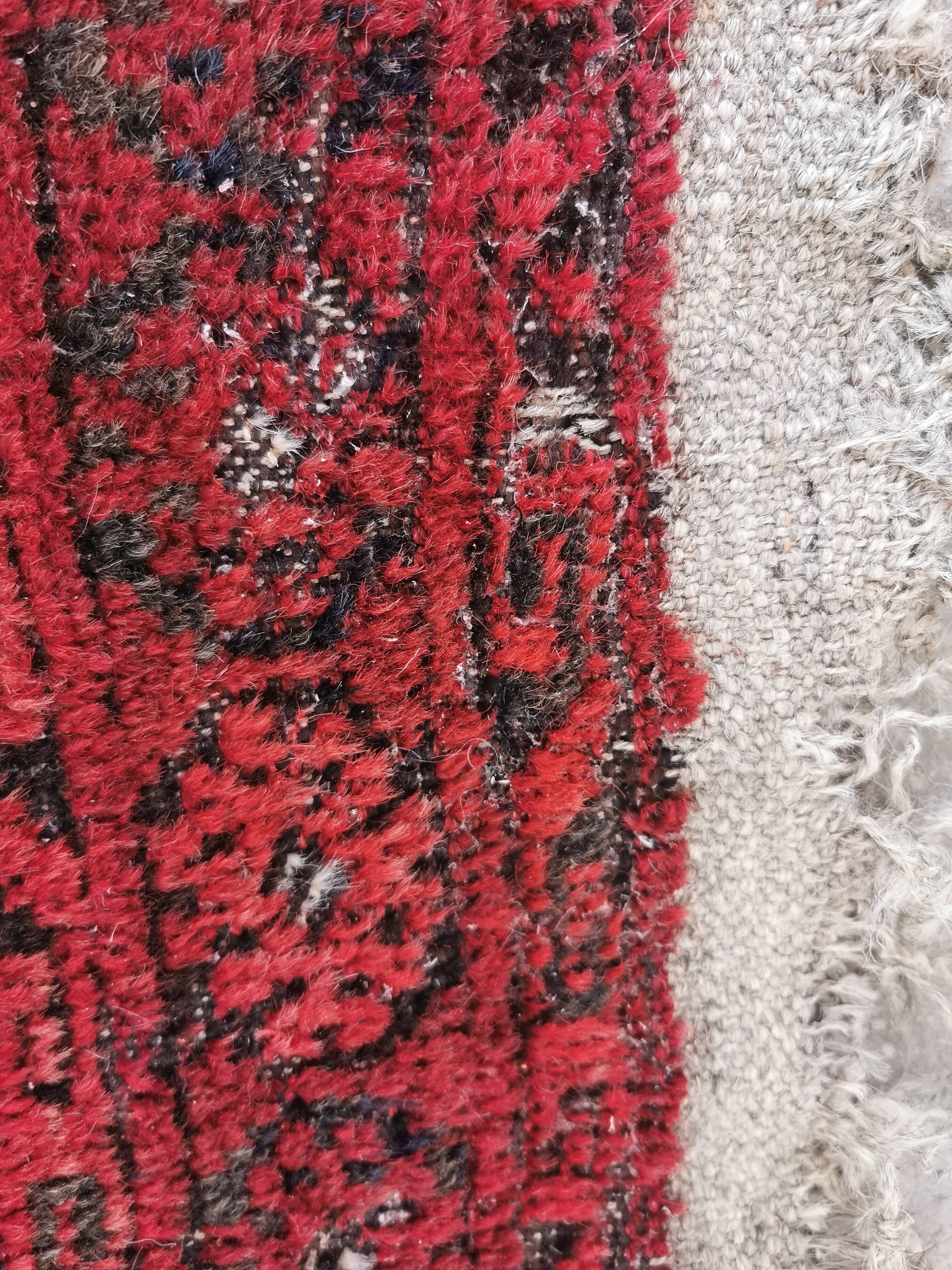 Large handmade Persian rug 310/230 cm